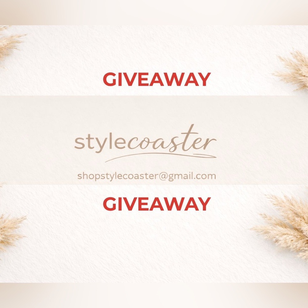 Free Shipping & Gift (shown during time of giveaway)